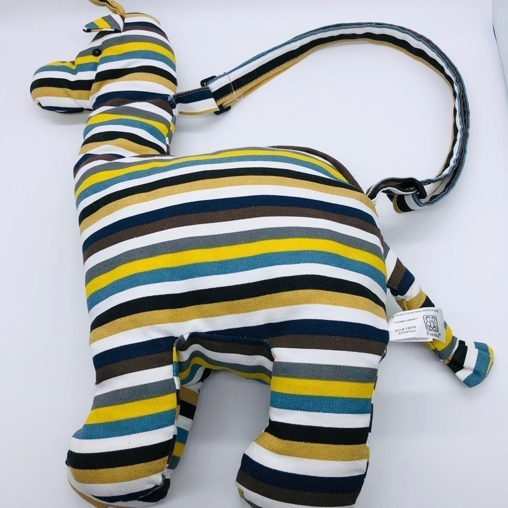 FIESTA - STRIPED GIRAFFE PURSE